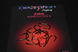 Deception Angling  ZWG Zig hook Barbless