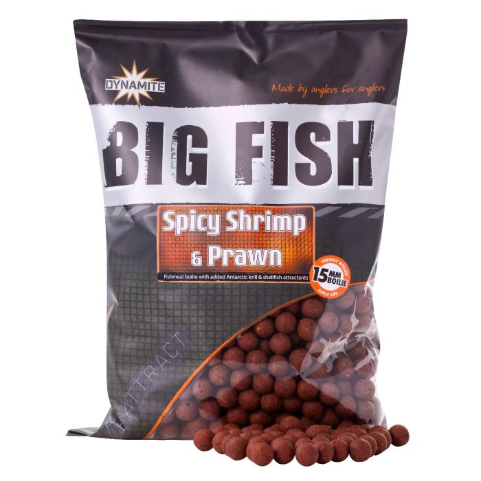 Dynamite Baits Spicy Shrimp and Prawn 15mm 1.8kg