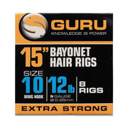 Guru Bayonet Hair Rigs: 15"